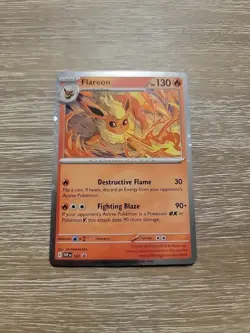 Flareon - 167 (Cosmos Holo) 167 Sv: Scarlet & Violet Promo Cards Holo - Image 1