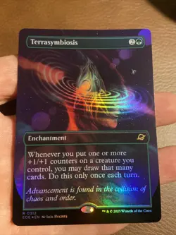 Terrasymbiosis Borderless Foil MTG Magic: The Gathering Card - Image 1
