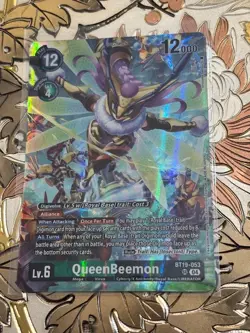 Digimon Card Game Liberator Debugger PB-22 Queenbeemon Alt Art BT19-053 - Image 1