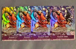 Kouzuki Oden OP13-063 4xPremium Card Collection Best Select Vol. 5 Eng One Piece - Image 1