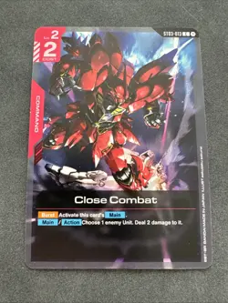 Close Combat - ST03-013 NM - Gundam TCG Card Game - Image 1