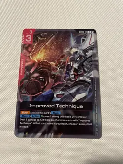 Improved Technique GD03-109 R Gundam Card Game Steel Requiem - Image 1