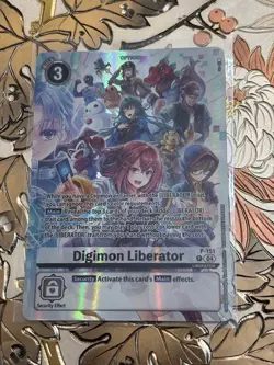 Digimon Card Game Liberator Debugger PB-22 Digimon Liberator Alt Art P-151 - Image 1