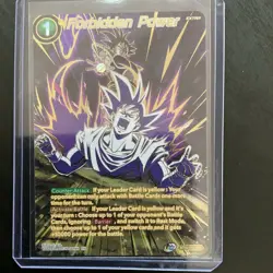 Forbidden Power BT15-119 SPR Foil Extra Son Goku Dragon Ball Super Card Game - Image 1