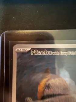 Pikachu with Grey Felt Hat 085 Sv: Scarlet & Violet Promo Cards Regular - Image 3