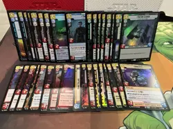 Star Wars Unlimited: Rare / Legendary JTL FOIL Lot Jump To Lightspeed 30+ Cards - Image 1