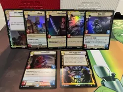 Star Wars Unlimited: Rare / Legendary JTL FOIL Lot Jump To Lightspeed 30+ Cards - Image 5