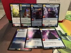 Star Wars Unlimited: Rare & Legendary FOIL & REG Mixed Lot JTL LOF SEC 40+ Cards - Image 2