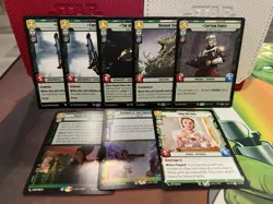 Star Wars Unlimited: Rare & Legendary FOIL & REG Mixed Lot JTL LOF SEC 40+ Cards - Image 3