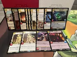 Star Wars Unlimited: Rare & Legendary FOIL & REG Mixed Lot JTL LOF SEC 40+ Cards - Image 5