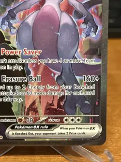 Team Rocket’s Mewtwo EX 231/182 Excellent Condition Pokemon Card Closeup Pics - Image 4