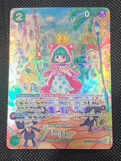 One Piece Card Game – Sugar – OP04-024 – SP – Near Mint - Image 1