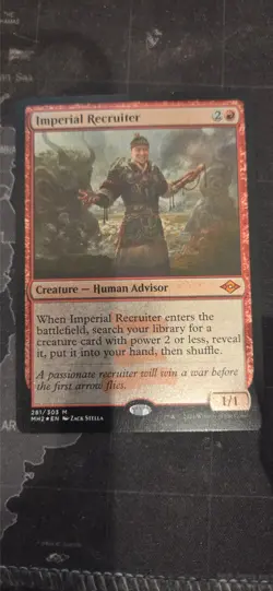 MtG Imperial Recruiter (Foil Etched) - Image 1