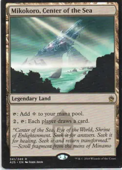 MTG: Masters 25: Mikokoro, Center of the Sea: Lightly Played Condition - Image 1