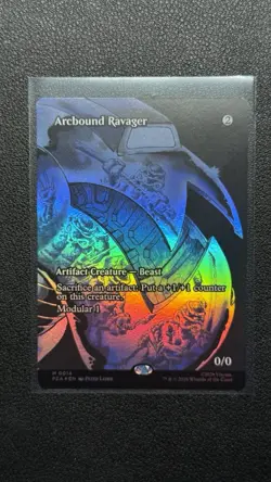 2026 MTG TMNT - Arcbound Ravager Foil Mythic 0014 PZA - Image 1