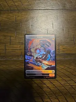 MTG - Mercenary/Gnome Token (Foil) - Outlaws of Thunder Junction NM/M Condition - Image 1