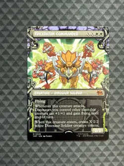 MTG Triceration Commander #0226 Showcase M Teenage Mutant Ninja Turtles (TMT) - Image 1