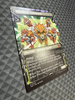 MTG Triceration Commander #0226 Showcase M Teenage Mutant Ninja Turtles (TMT) - Image 2