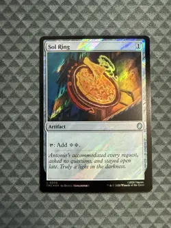 MTG Sol Ring #0059 Surge Foil Uncommon Commander: TMNT (TMC) - Image 1