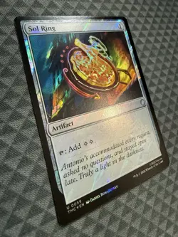MTG Sol Ring #0059 Surge Foil Uncommon Commander: TMNT (TMC) - Image 2