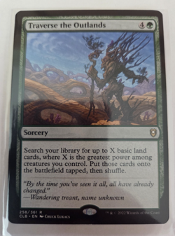 MTG, Traverse the Outlands Commander Legends: Battle for Baldur's Gate NM - Image 1
