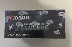 MTG Magic the Gathering Commander Legends Draft Booster Box Sealed New - Image 3