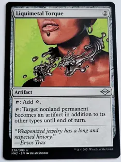 MTG - Liquimetal Torque - Modern Horizons 2 - NM - Image 1