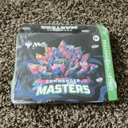 MTG Commander Masters Collector Booster Box - Factory Sealed - Image 1