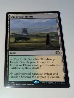 MTG Windswept Heath Normal NM MH3 R 235 - Image 1
