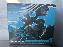 Pokemon TCG Scarlet & Violet Black Bolt Elite Trainer Box ETB New Sealed - Image 1