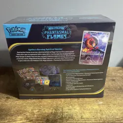 Pokemon Phantasmal Flames ETB Elite Trainer Box Factory Sealed - Image 4