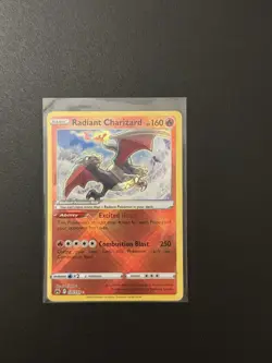 2023 POKEMON CROWN ZENITH HOLO RADIANT CHARIZARD NM 🔥 - Image 1