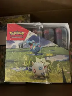 Pokemon TCG 10x Mega Evolution Ascended Heroes Mini Tin DISPLAY Sealed. - Image 4