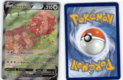 GREEDENT V 257/264 RARE ULTRA FUSION STRIKE POKEMON NM - Image 1