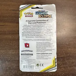 Pokemon Sun & Moon Cosmic Eclipse Sealed Blister Pack Terrakion Promo Coin New - Image 4