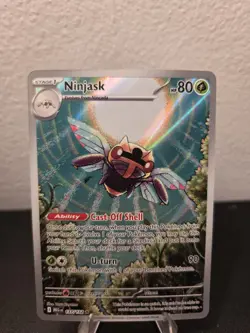 Pokemon TCG: Ninjask (Illustration Rare) - 137/132 - ME01: Mega Evolution - NM - Image 1