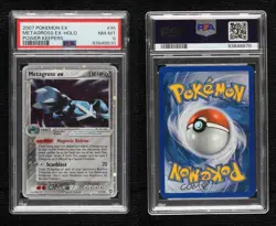 Metagross Holo Pokemon EX Power Keepers PSA 8 2007 - Image 3