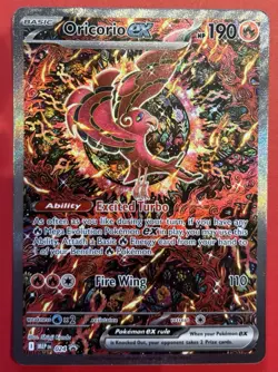 Pokemon Oricorio-EX Me: Mega Evolution Promo 024 Holo EX Fire Basic HP190 - Image 1