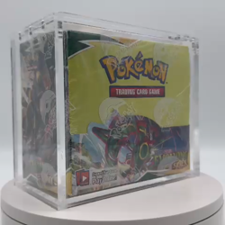 Pokemon TCG Sword & Shield Evolving Skies Booster Box Sealed w/ Acrylic Case - Image 2