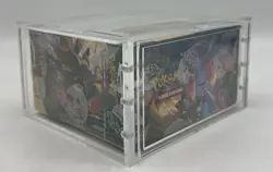 Pokemon TCG Sword & Shield Evolving Skies Booster Box Sealed w/ Acrylic Case - Image 4
