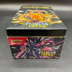 Pokemon TCG Scarlet & Violet Paldean Fates Booster Bundle Display Case SEALED - Image 1