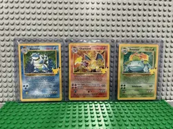 2021 Pokemon TCG Charizard Celebration: Classic Collection 4/102 NM (Trio Set) - Image 1