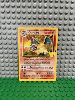 2021 Pokemon TCG Charizard Celebration: Classic Collection 4/102 NM (Trio Set) - Image 3
