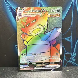 Pokemon Galarian Slowking VMAX 207/198 Chilling Reign Secret Rare Holo Full Art - Image 1
