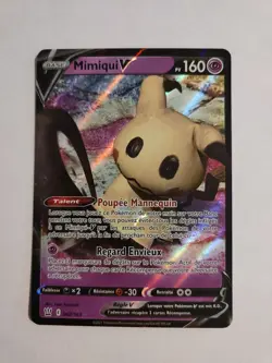 Carte Pokemon - Mimiqui V 062/163 - Styles de Combat EB05 - Image 1