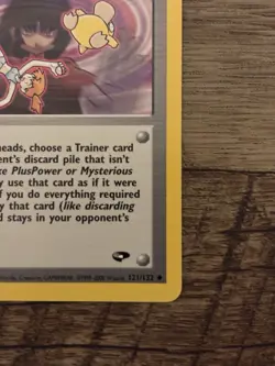 Pokemon TCG Sabrina's Psychic Control Trainer Gym Challenge Uncommon 121/132 Re… - Image 4