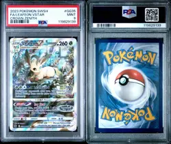Pokemon Leafeon VSTAR Crown Zenith Full Art GG35/GG70 PSA 9 - Image 2