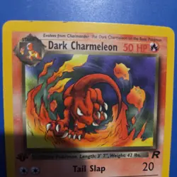 Pokemon Team Rocket Dark Charmeleon + Charmander Evolution Set - 1st Edition - Image 4