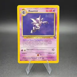 Pokemon Haunter 21/62 Fossil Regular - LP - Image 1