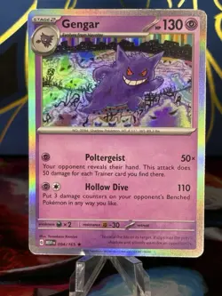 Pokemon TCG Gengar Scarlet & Violet 151 094/165 Holo Rare HP130 - Image 1